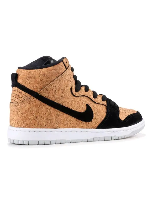 Кроссовки sb dunk high premium Nike — изображение 4 из 4, коричневый
