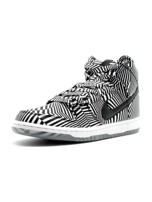 Кроссовки sb dunk high premium Nike — изображение 2 из 4, белый/черный
