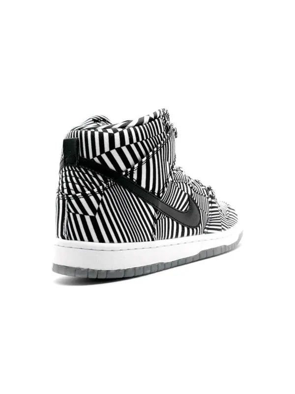 Кроссовки sb dunk high premium Nike — изображение 3 из 4, белый/черный