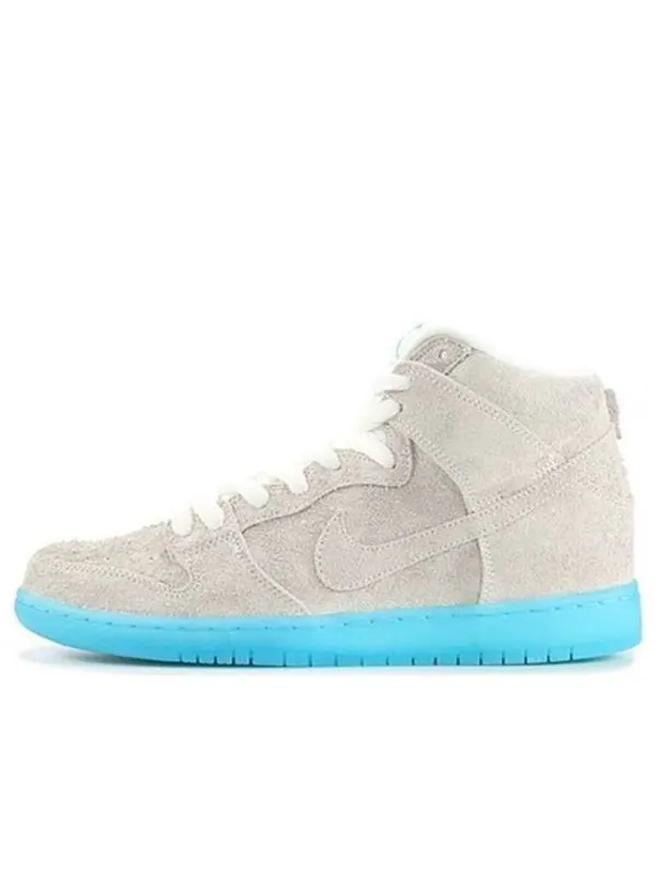 Кроссовки sb dunk высокие Nike — изображение 1 из 4, синий/серый