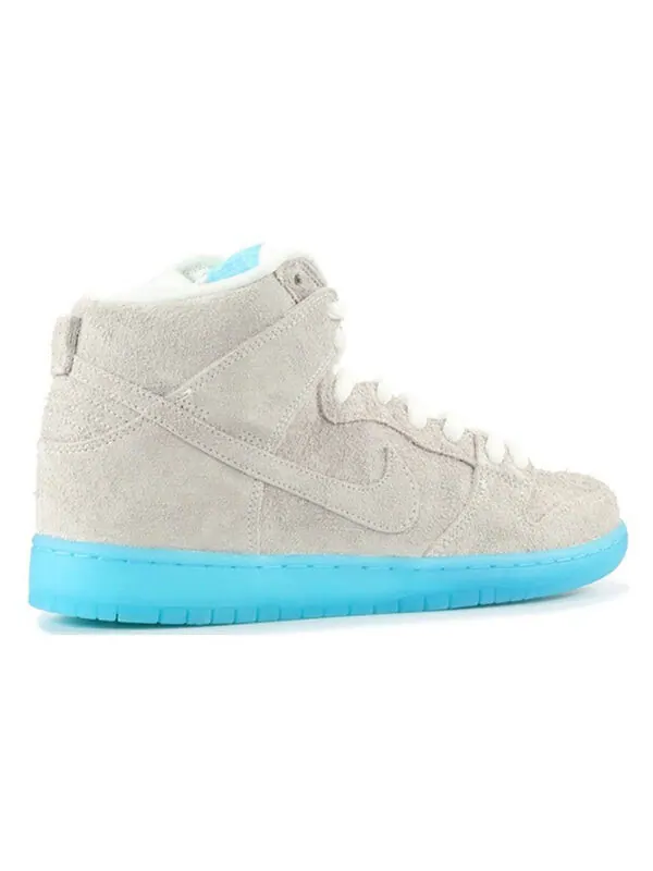 Кроссовки sb dunk высокие Nike — изображение 3 из 4, синий/серый