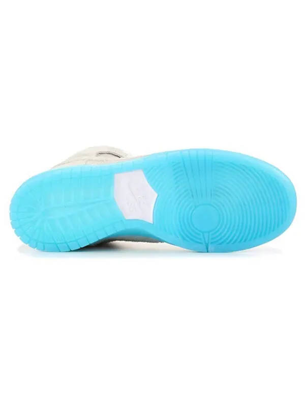 Кроссовки sb dunk высокие Nike — изображение 4 из 4, синий/серый
