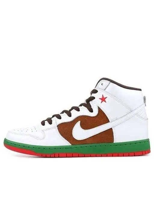 Кроссовки sb dunk высокие Nike — изображение 1 из 4, белый