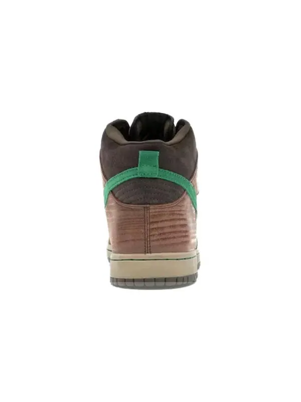Кроссовки sb dunk high 'wood deck' Nike — изображение 3 из 3, коричневый/зеленый