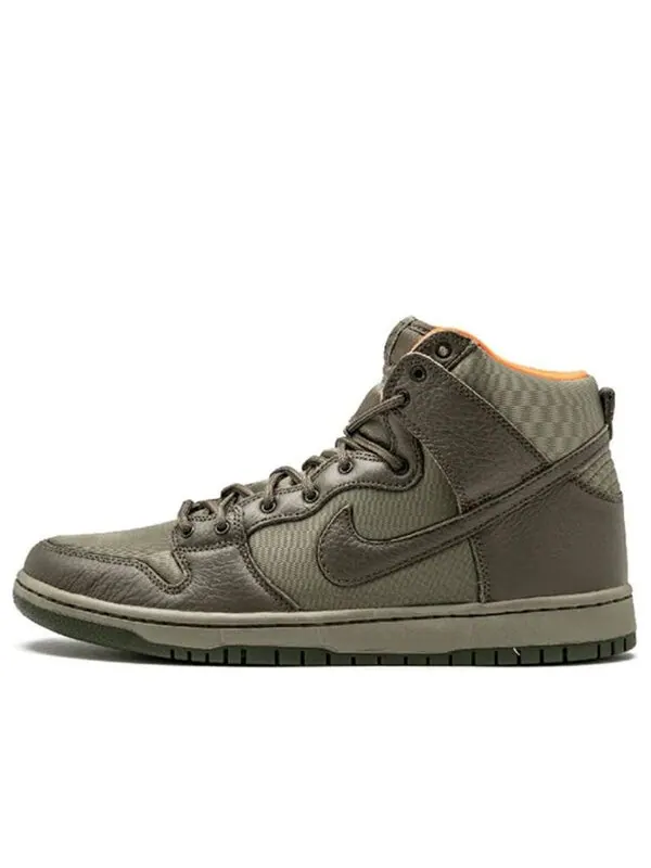 Кроссовки sb dunk high premium Nike — изображение 1 из 4, серый