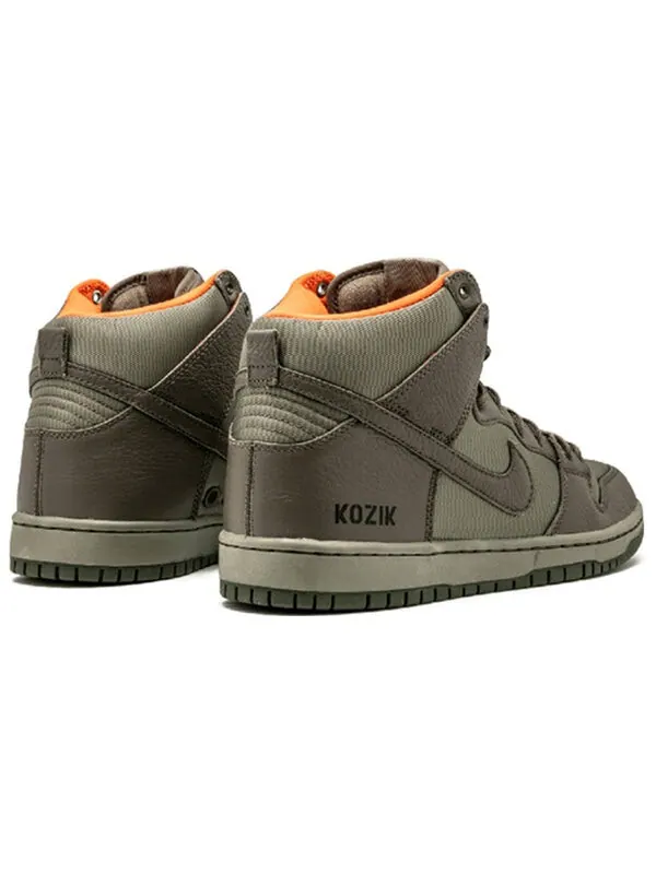 Кроссовки sb dunk high premium Nike — изображение 3 из 4, серый
