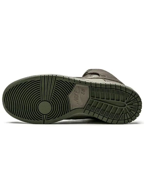 Кроссовки sb dunk high premium Nike — изображение 4 из 4, серый