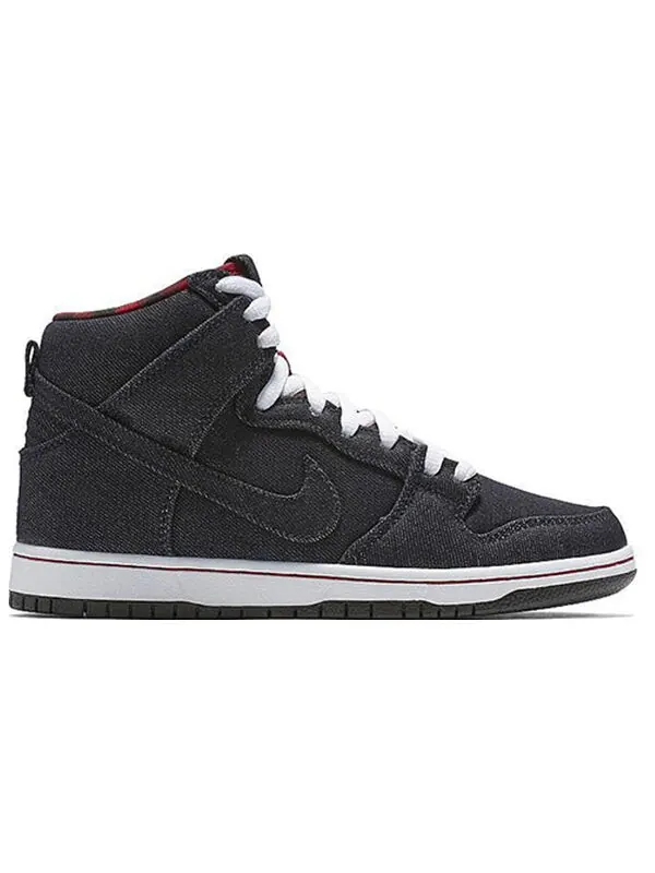 Кроссовки sb dunk high premium Nike — изображение 2 из 3, синий