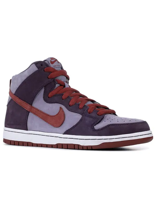 Кроссовки sb dunk high premium Nike — изображение 2 из 4, фиолетовый