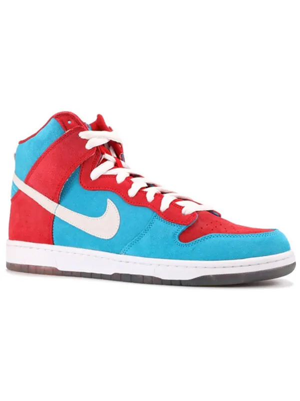 Кроссовки sb dunk high premium Nike — изображение 2 из 4, красный