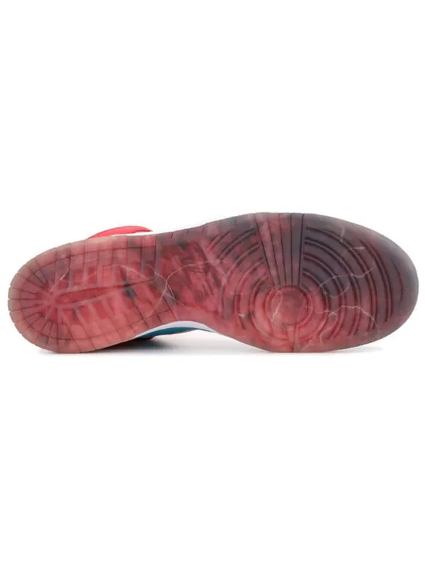 Кроссовки sb dunk high premium Nike — изображение 4 из 4, красный