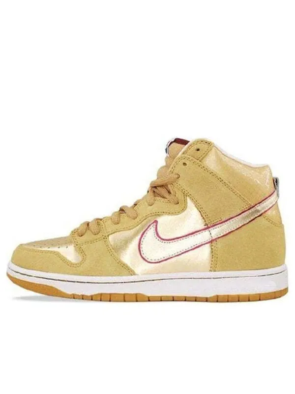 Кроссовки sb dunk high premium Nike — изображение 1 из 4, красный