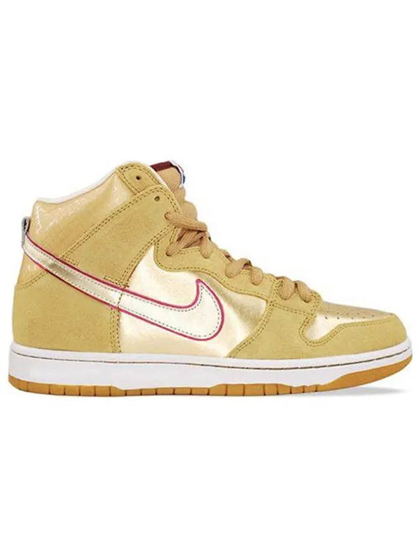 Кроссовки sb dunk high premium Nike — изображение 2 из 4, красный