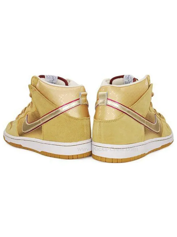 Кроссовки sb dunk high premium Nike — изображение 3 из 4, красный
