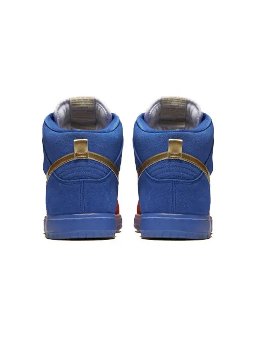 Кроссовки sb dunk высокие Nike — изображение 4 из 4, красный/белый/синий