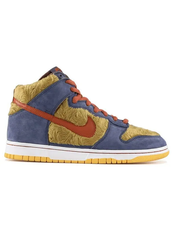 Кроссовки sb dunk high premium Nike — изображение 2 из 4, синий