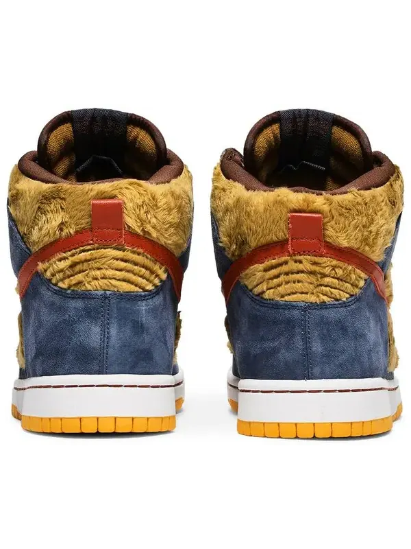 Кроссовки sb dunk high premium Nike — изображение 4 из 4, синий