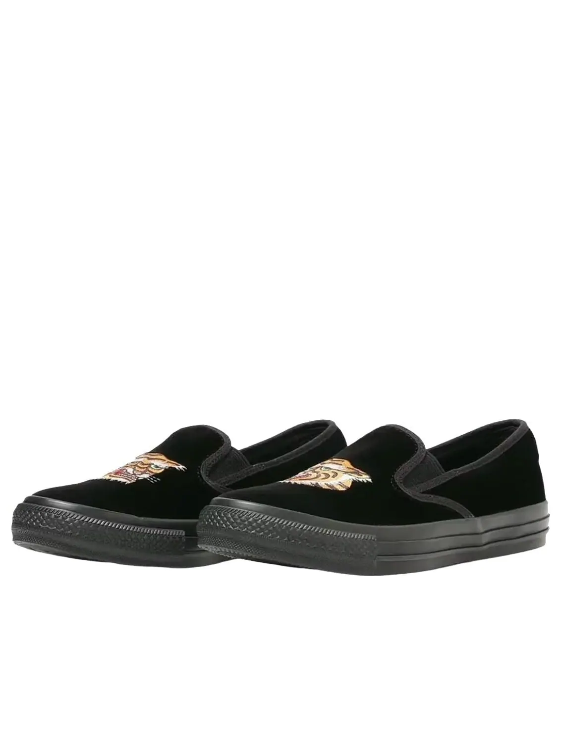 Кеды Converse All Star Kungfu Slip-On 'Black' — изображение 2 из 4, черный