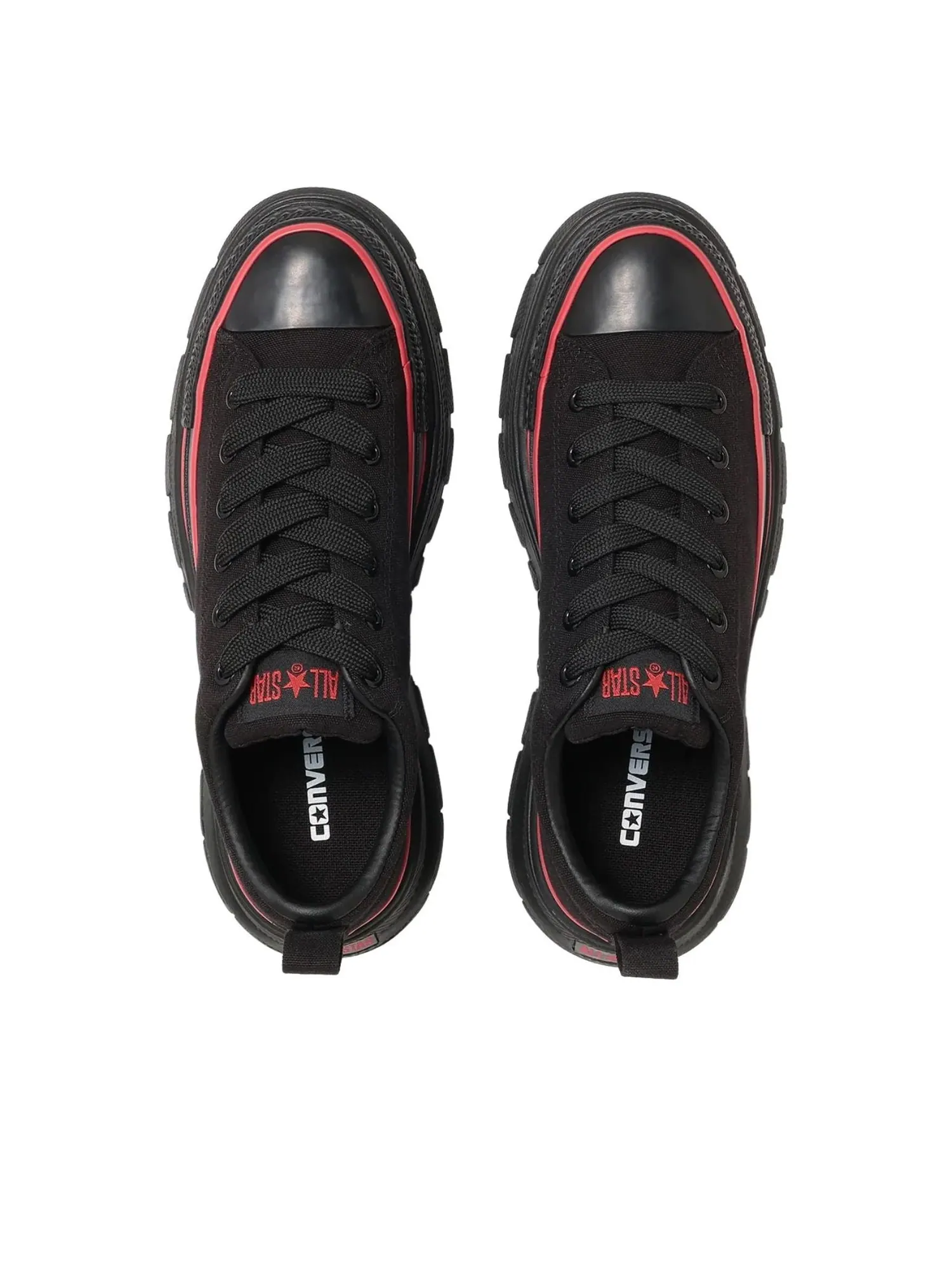 Кроссовки Converse All Star Trekwave AP OX 'Black Red' — изображение 3 из 6, черный/красный