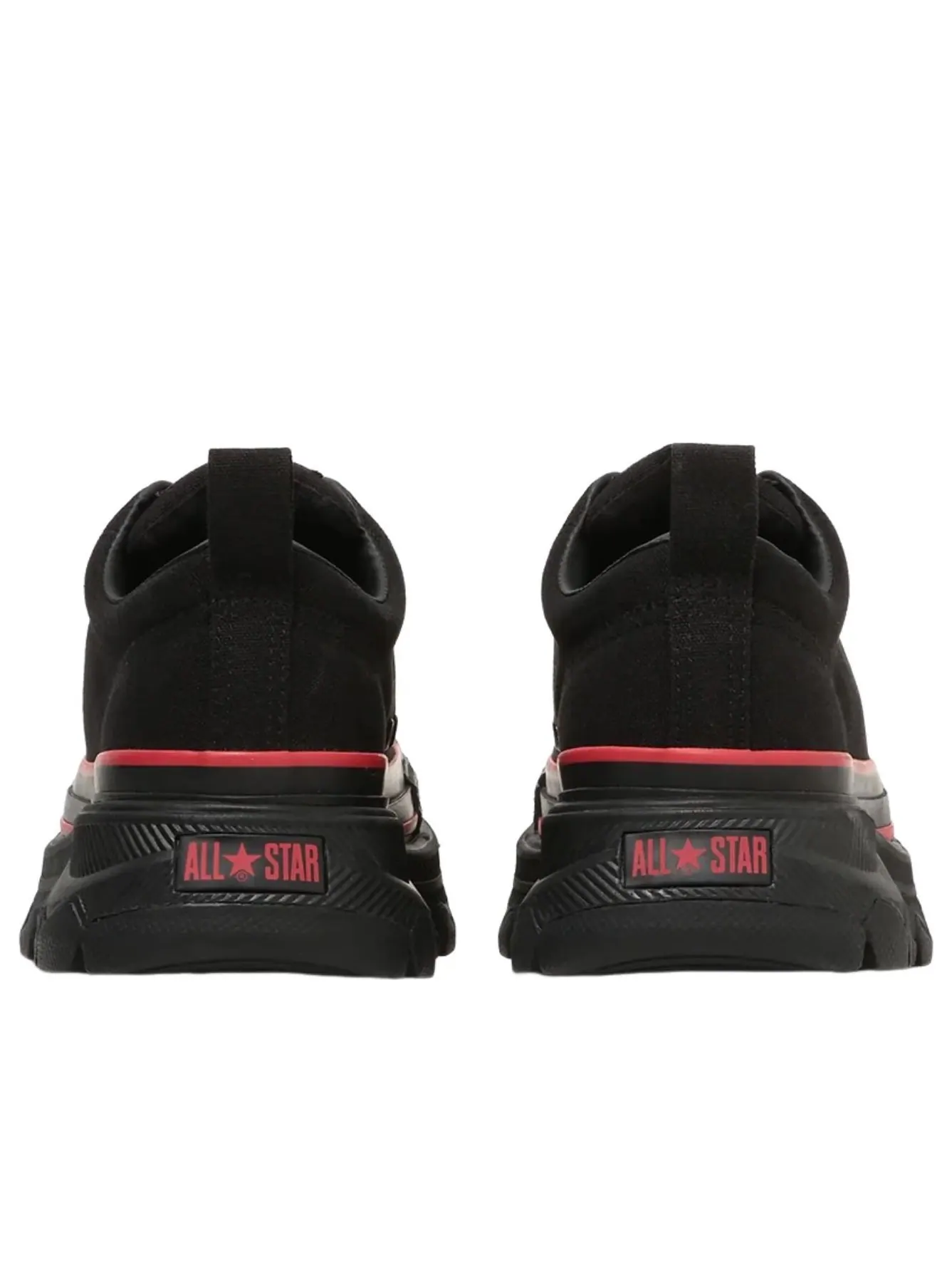 Кроссовки Converse All Star Trekwave AP OX 'Black Red' — изображение 4 из 6, черный/красный