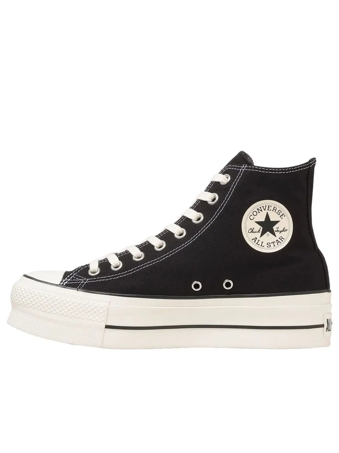 Кеды Converse All Star Lifted Hi 'Black' — изображение 1 из 5, черный