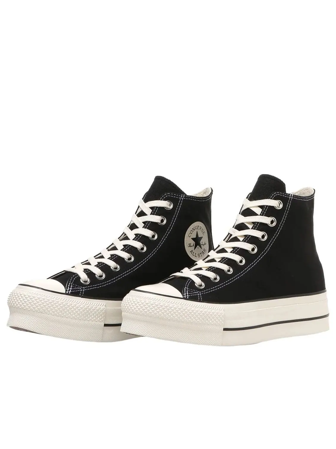 Кеды Converse All Star Lifted Hi 'Black' — изображение 2 из 5, черный