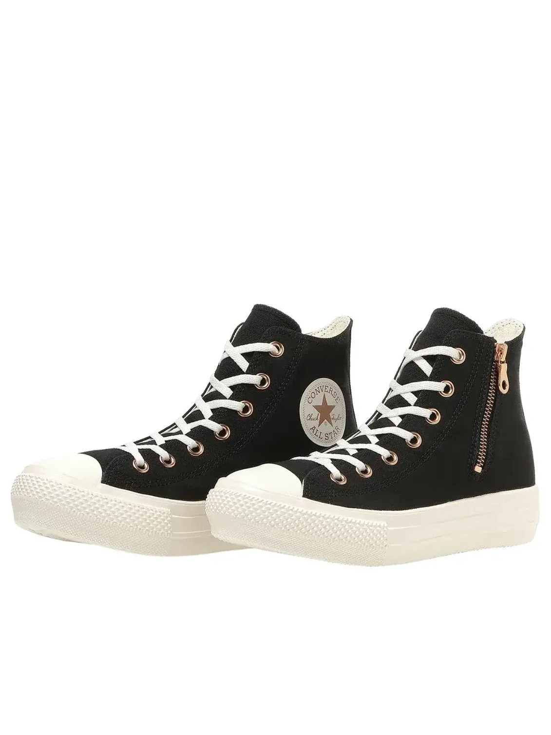 Кроссовки (WMNS) Converse All Star Light PLTS PG Z Hi 'Black' — изображение 2 из 5, черный