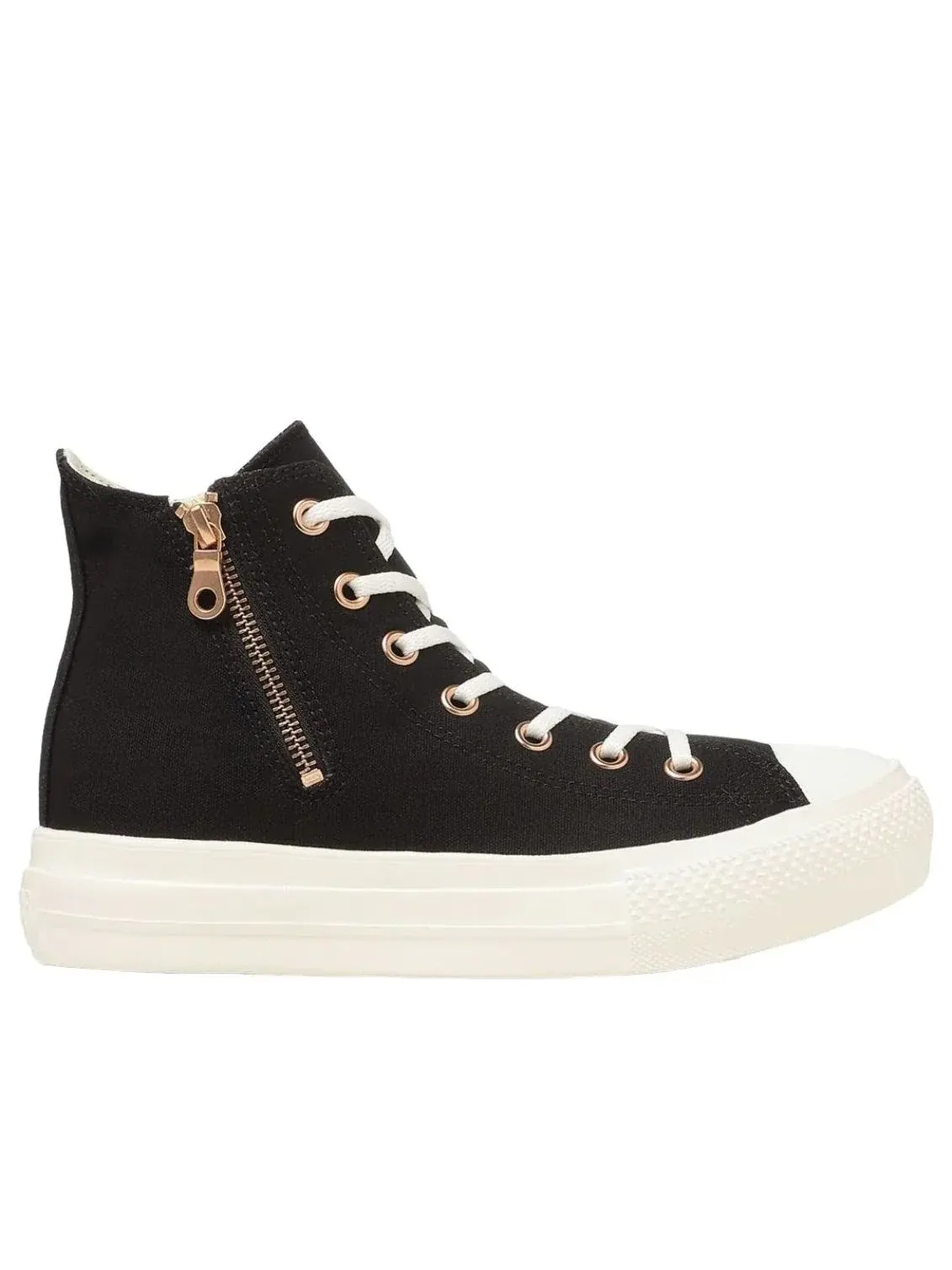 Кроссовки (WMNS) Converse All Star Light PLTS PG Z Hi 'Black' — изображение 3 из 5, черный