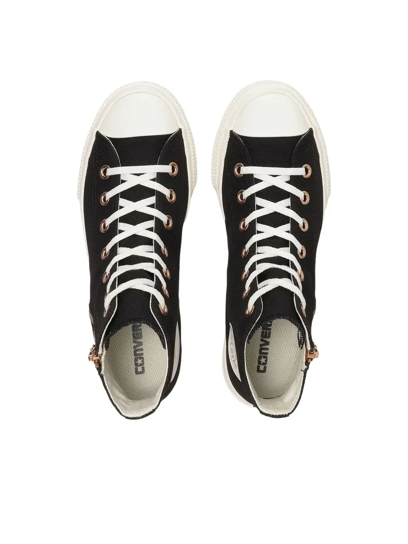 Кроссовки (WMNS) Converse All Star Light PLTS PG Z Hi 'Black' — изображение 4 из 5, черный