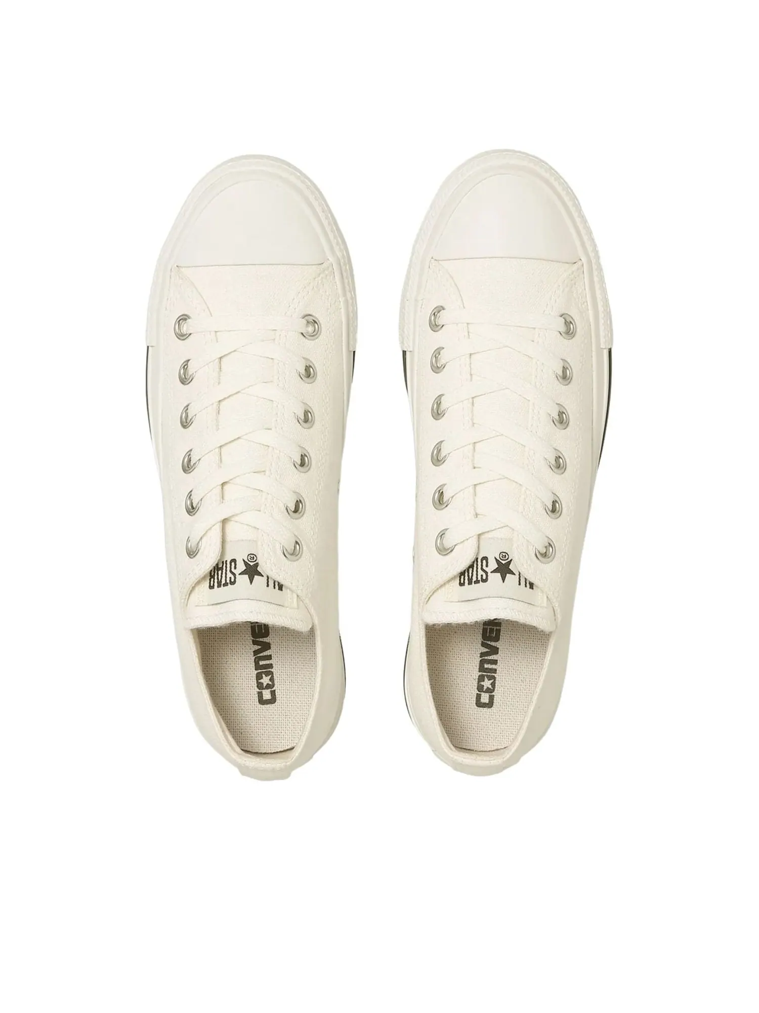 Кеды Converse All Star WashedCanvas OX 'Snow White' — изображение 3 из 6, белый