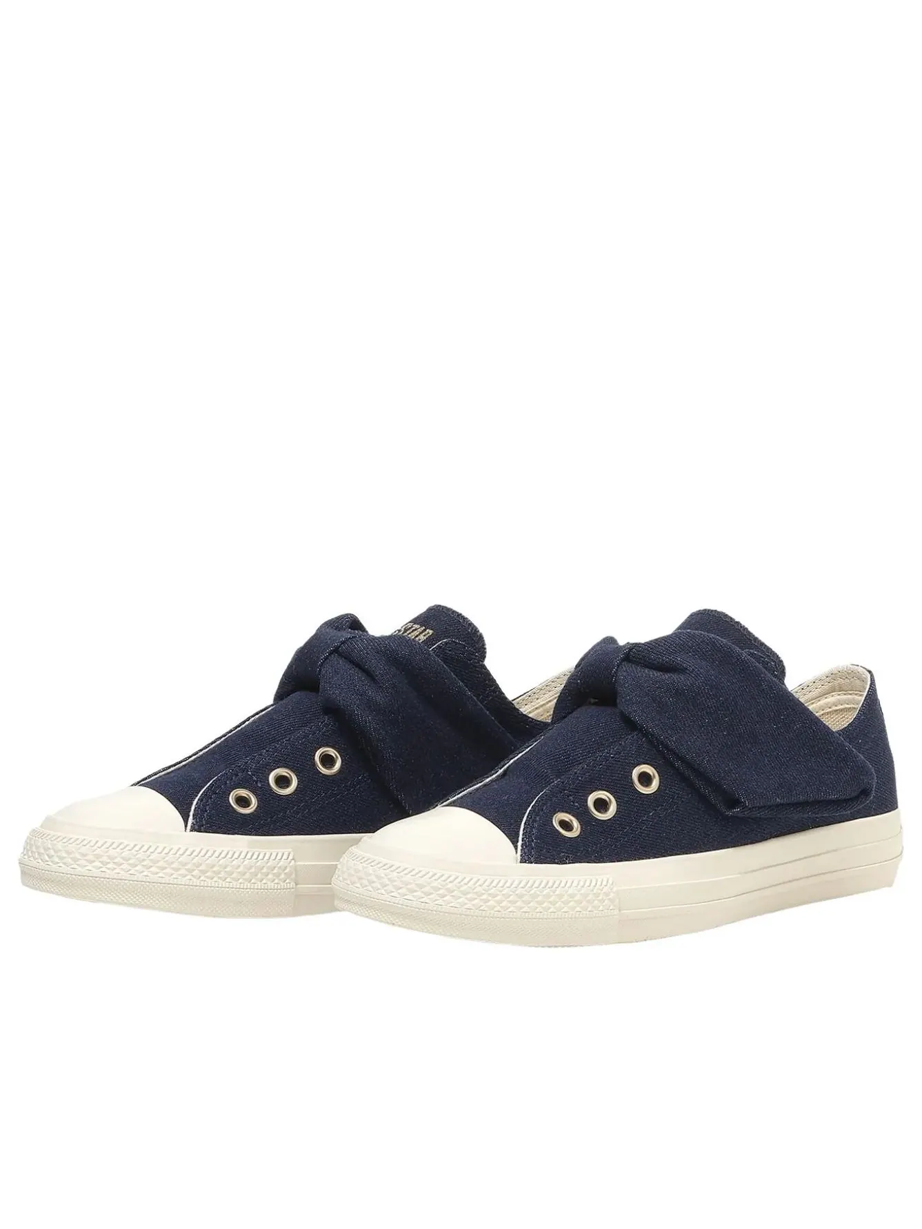 (WMNS) Converse All Star Ribbonstrap DM OX 'Navy' — изображение 2 из 6, темно-синий