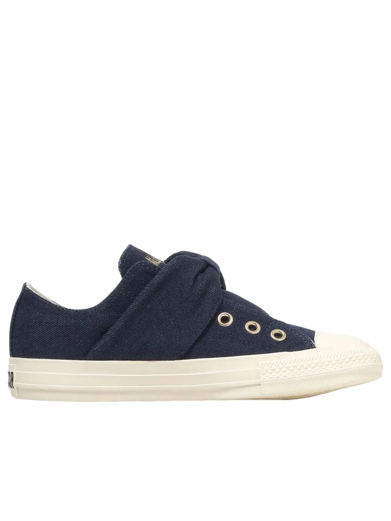 (WMNS) Converse All Star Ribbonstrap DM OX 'Navy' — изображение 6 из 6, темно-синий