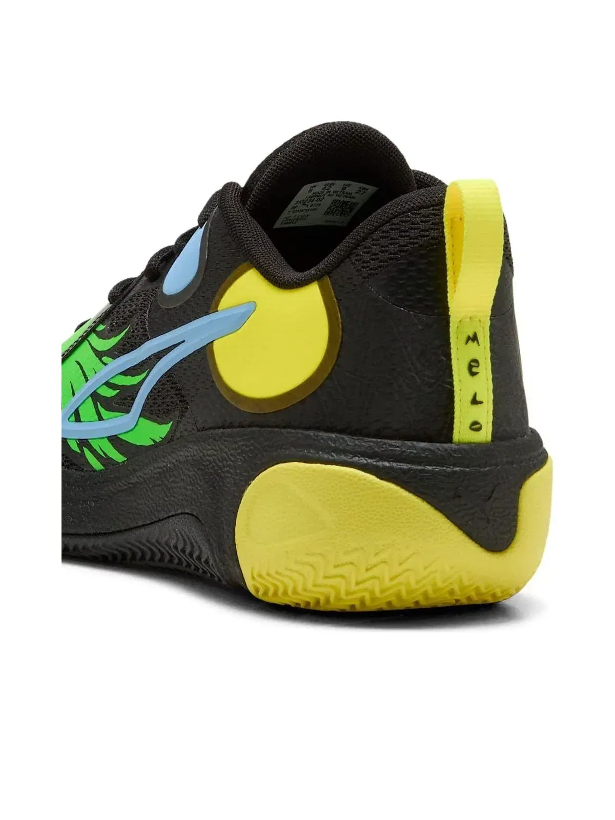 Мужские баскетбольные кроссовки с высокой посадкой PUMA MB.01 — изображение 4 из 6, черный