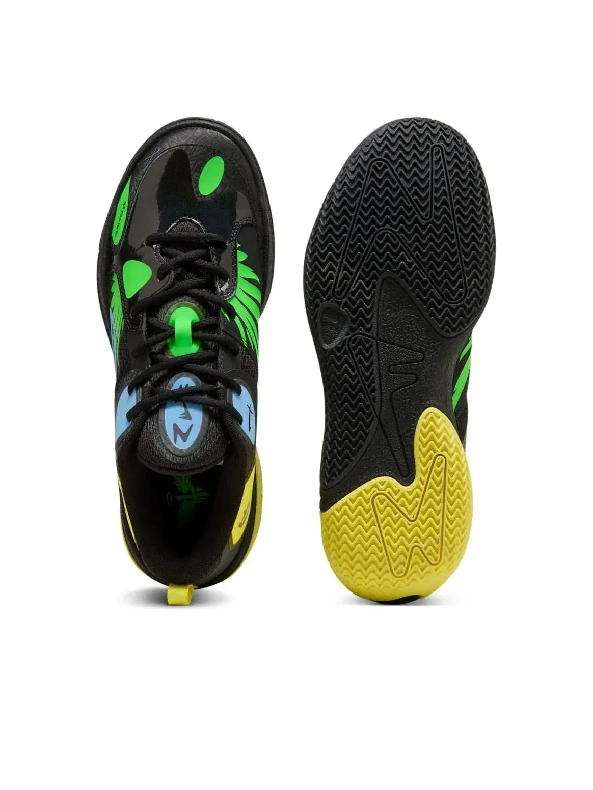 Мужские баскетбольные кроссовки с высокой посадкой PUMA MB.01 — изображение 5 из 6, черный