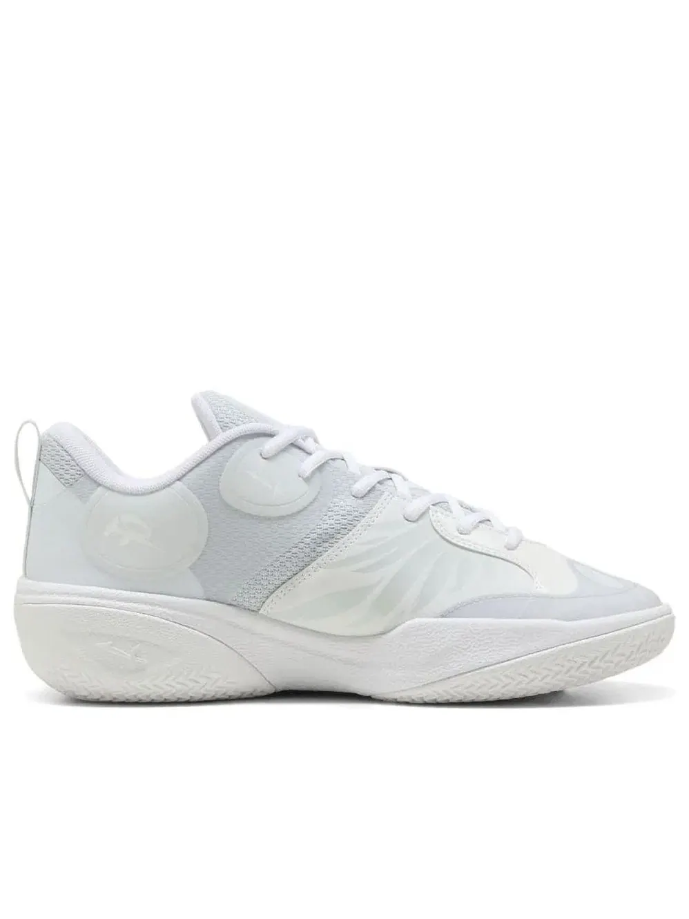 Мужские кроссовки для баскетбола с шнуровкой MB.01 PUMA — изображение 2 из 6, белый