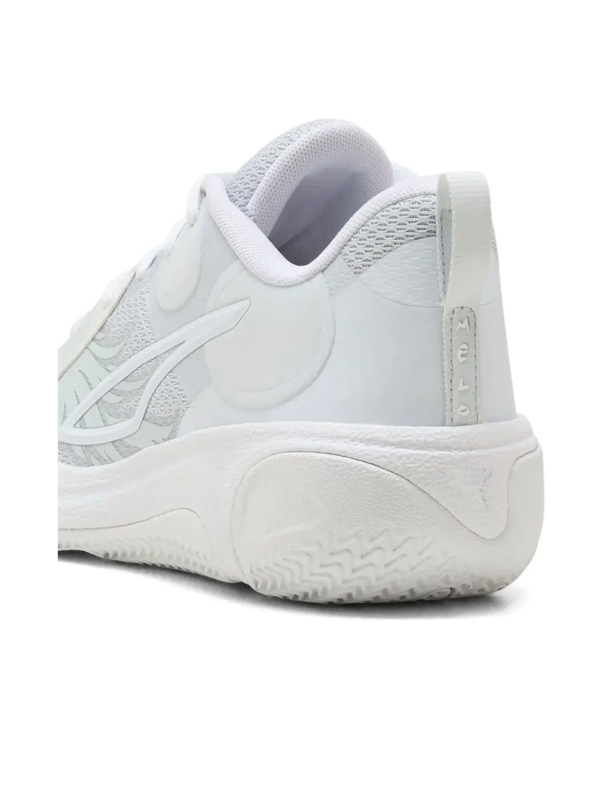 Мужские кроссовки для баскетбола с шнуровкой MB.01 PUMA — изображение 4 из 6, белый