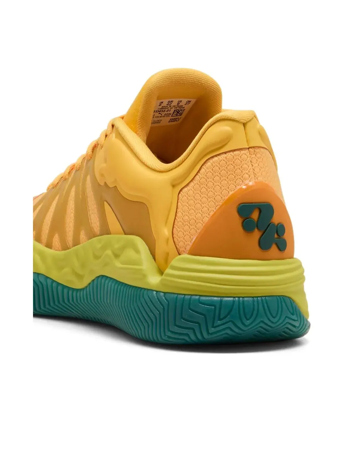 Кроссовки PUMA Hali 1 'Желто-Зеленый' — изображение 4 из 6, желтый