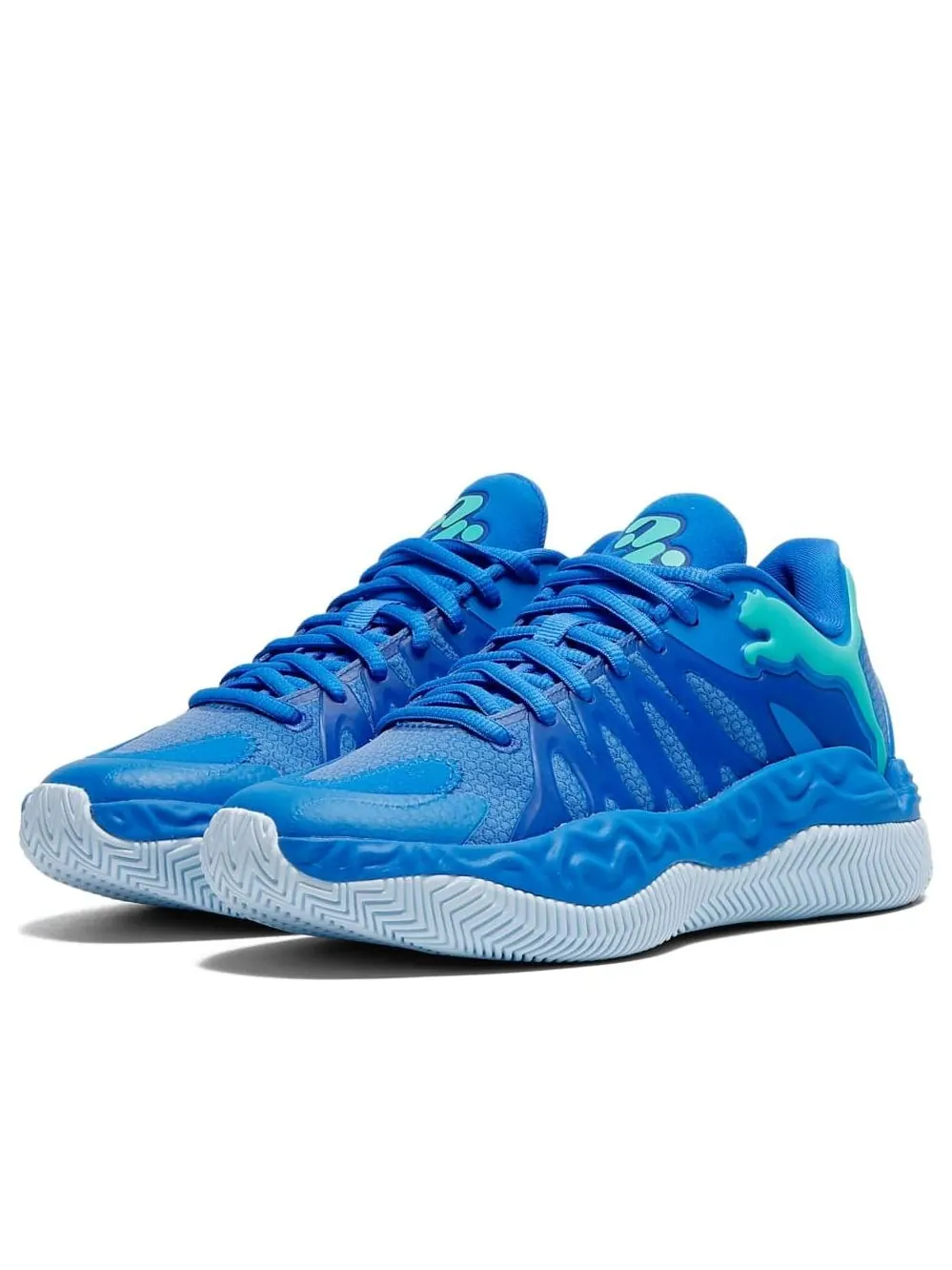 Кроссовки (GS) PUMA Hali 1 'Blue' — изображение 2 из 6, синий