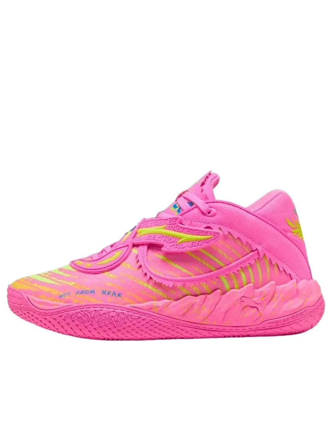 Кроссовки PUMA MB.05 'Showtime' 313599-01 — изображение 1 из 5, розовый