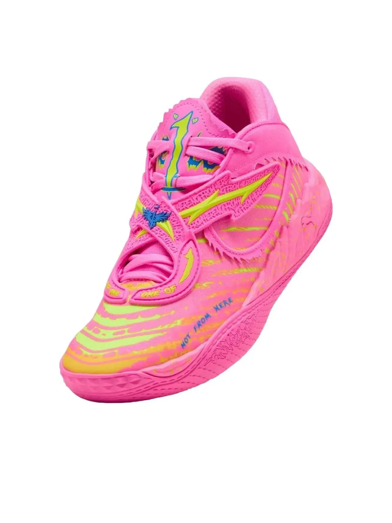 Кроссовки PUMA MB.05 'Showtime' 313599-01 — изображение 3 из 5, розовый
