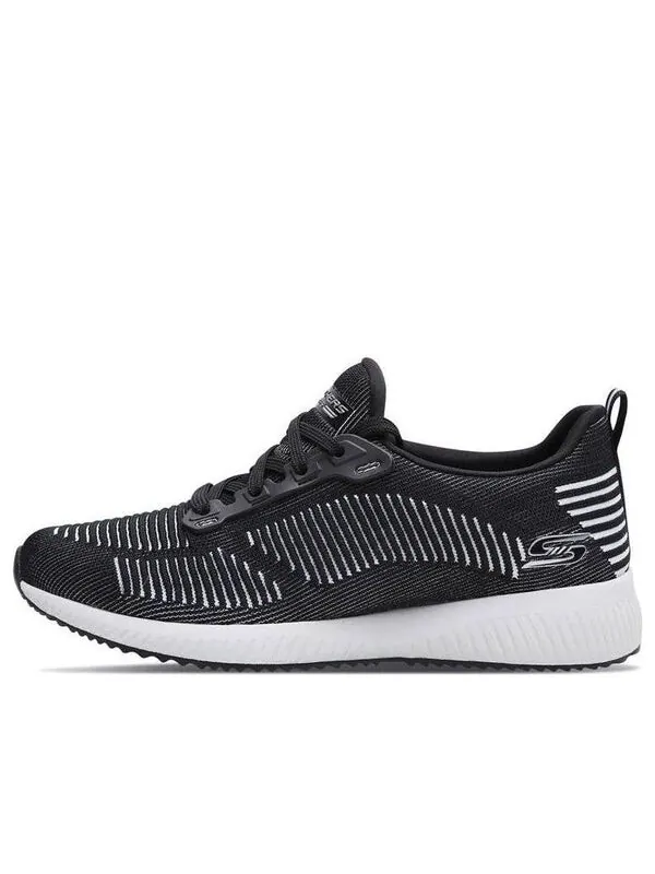 Кроссовки bobs squad 'black white' Skechers — изображение 1 из 4, белый/черный