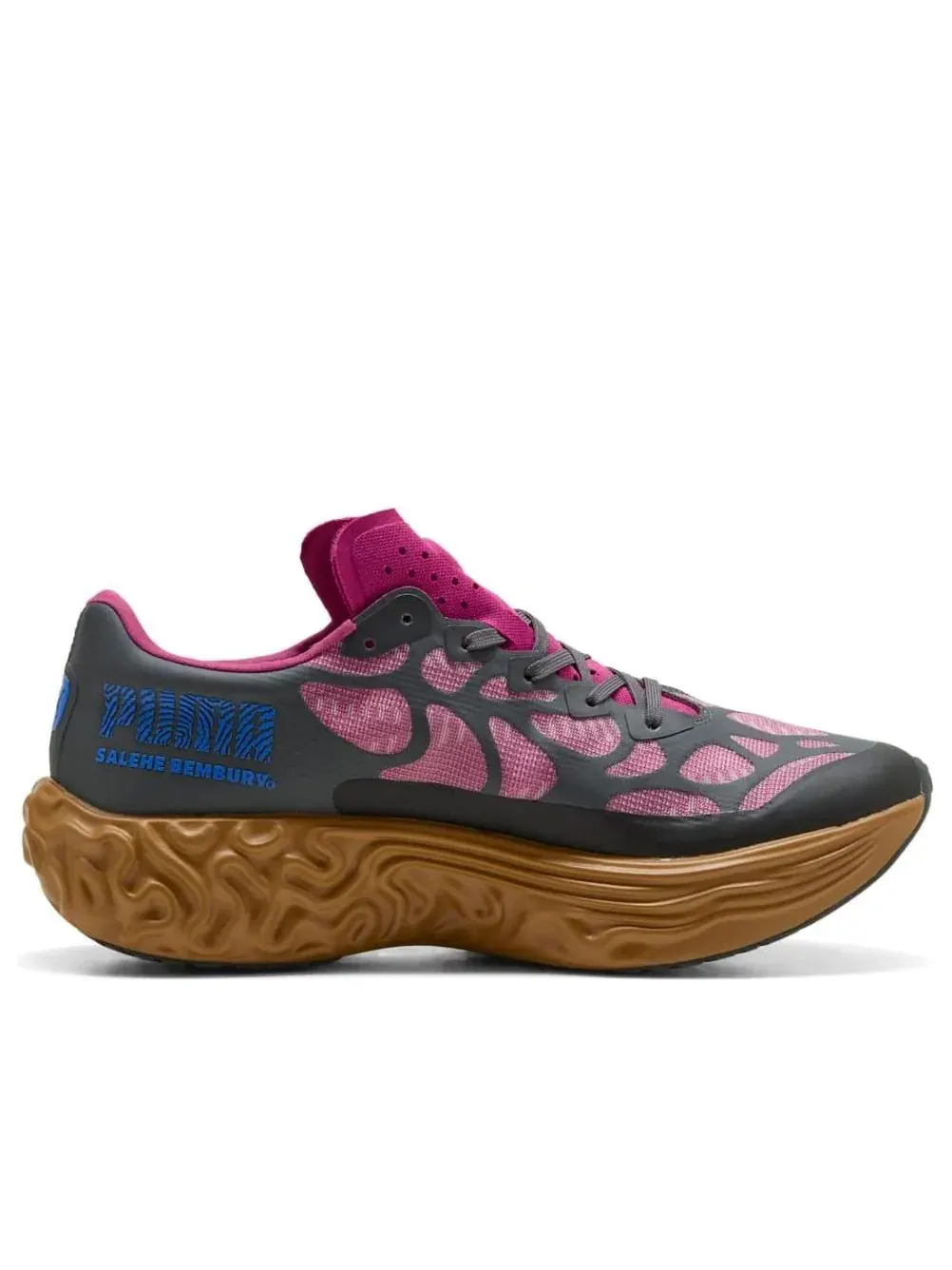 Кроссовки PUMA x Salehe Bembury Velum Nitro 'Salmon Pink Brown' — изображение 2 из 6, розовый