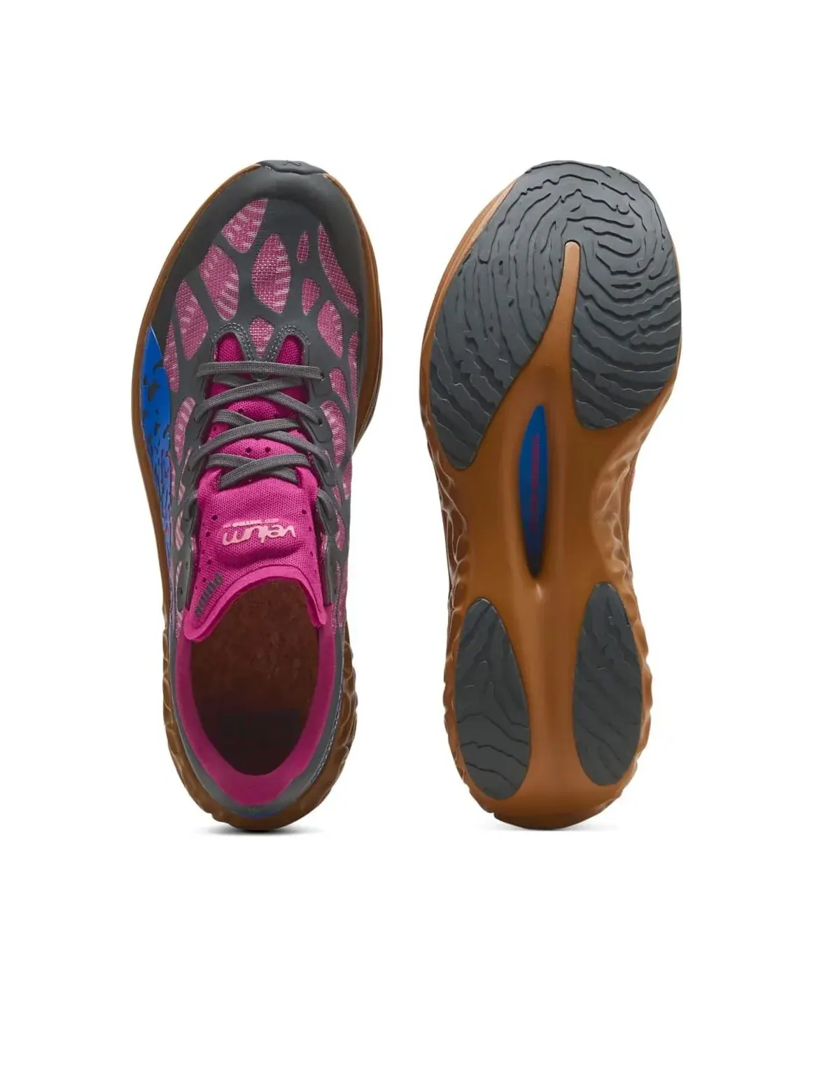 Кроссовки PUMA x Salehe Bembury Velum Nitro 'Salmon Pink Brown' — изображение 5 из 6, розовый