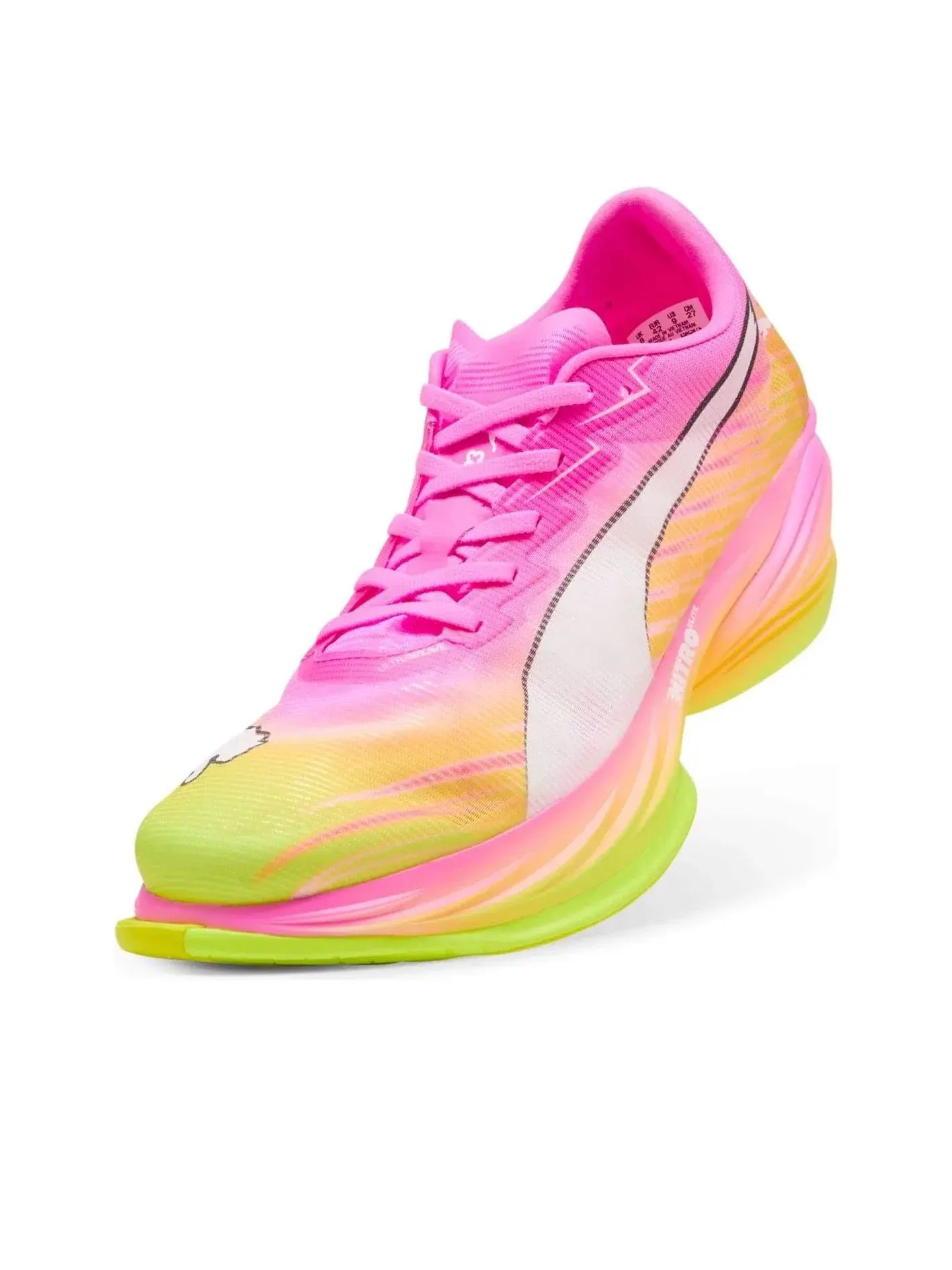 Кроссовки PUMA Fast-R Nitro Elite 3 'Showtime Pack' 313615-01 — изображение 3 из 6, розовый