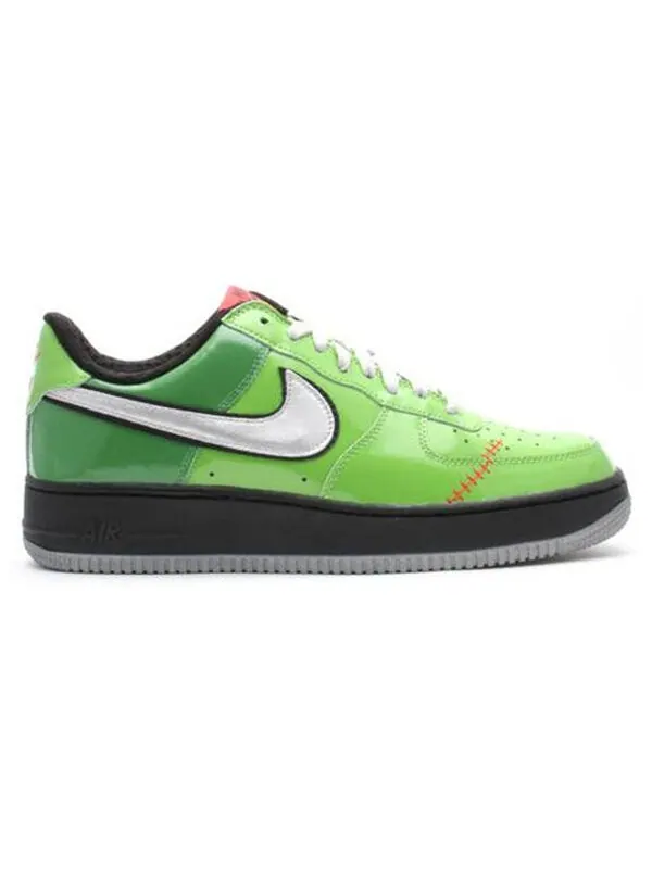 Кроссовки air force 1 премиум Nike — изображение 2 из 4, зеленый/черный