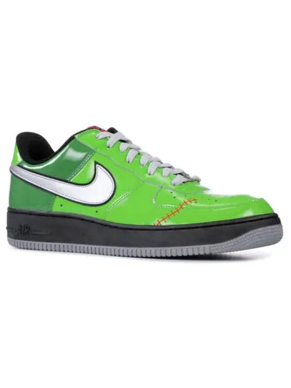Кроссовки air force 1 премиум Nike — изображение 3 из 4, зеленый/черный
