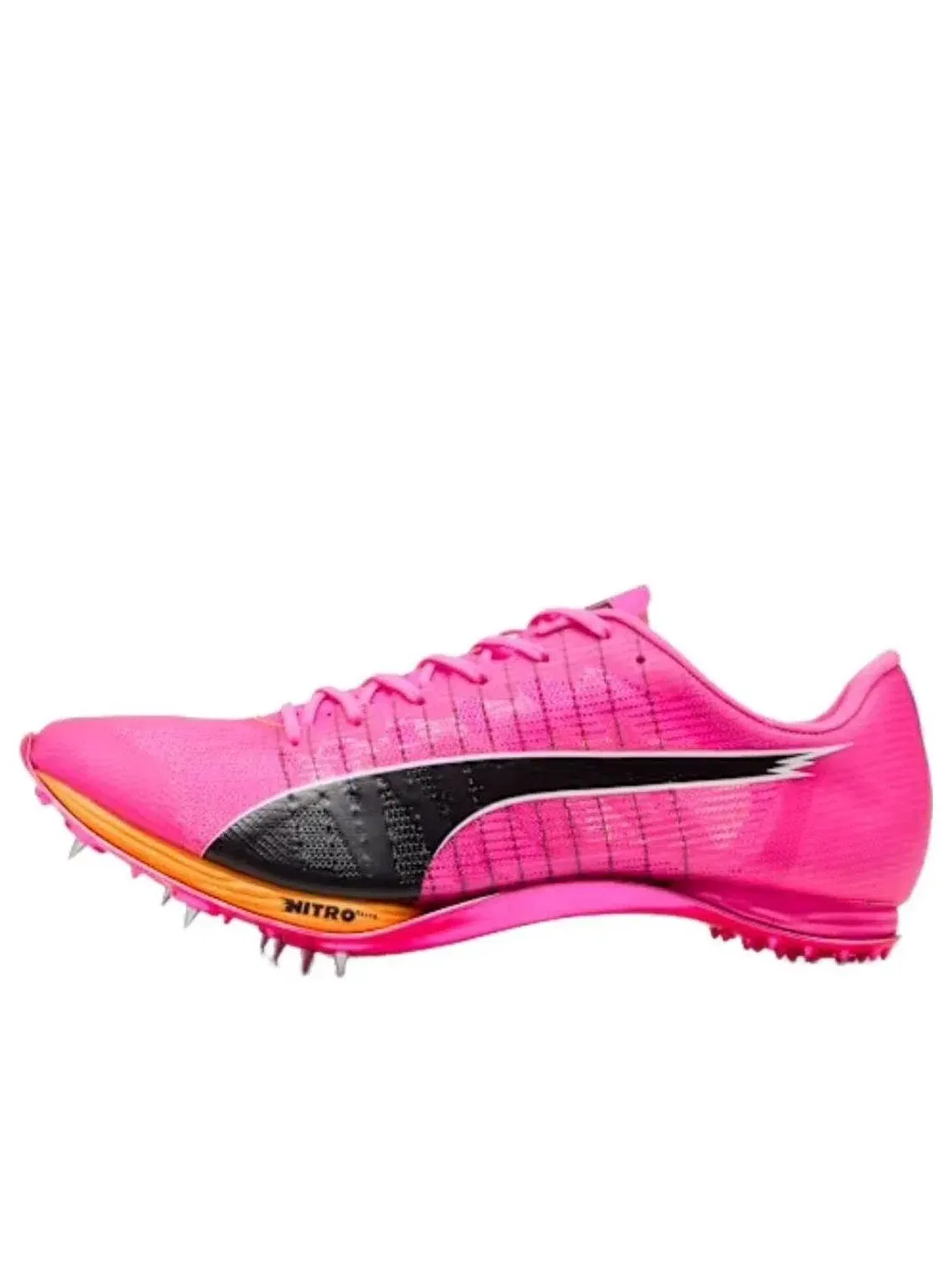 Мужские кроссовки для бега с шипами EvoSpeed 400 Nitro Elite 2 PUMA — изображение 1 из 5, розовый