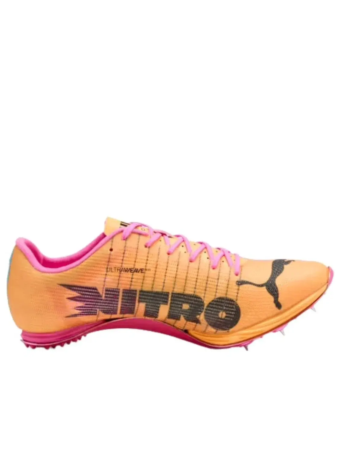 Мужские кроссовки для бега с шипами EvoSpeed 400 Nitro Elite 2 PUMA — изображение 5 из 5, розовый