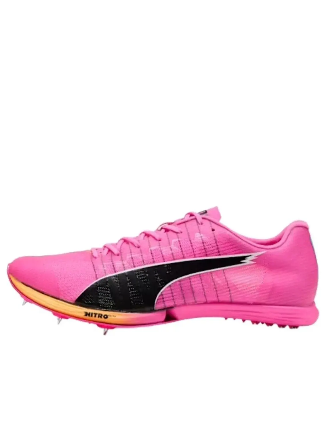 Мужские беговые кроссовки с шипами EvoSpeed Forte Nitro Elite PUMA — изображение 1 из 5, розовый