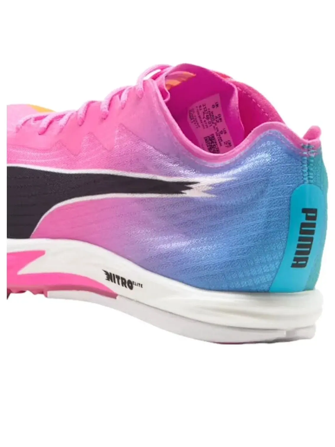 Мужские кроссовки для бега с шипами Nitro Elite PUMA — изображение 4 из 5, розовый
